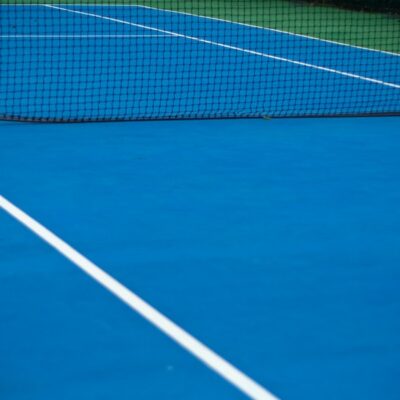 1m2 Tennisplatzbelag mit Unterbau INDOOR