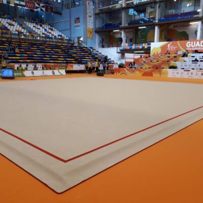 Bodenmatte «Wettkampffläche» im Spendenshop vom Sportzentrum Zürich