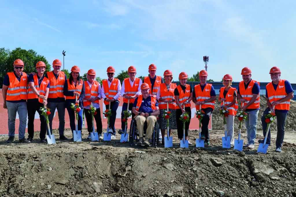 Spatenstich Gruppenbild