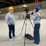 Gérard Jenni wird von Tele Z interviewt